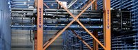 SSAB stores up to 6000 tons of steel in a high-bay warehouse
