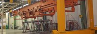 50 tons of explosion-protected parts painted while suspended