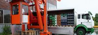 Facility for loading 10,000 beverage crates per hour